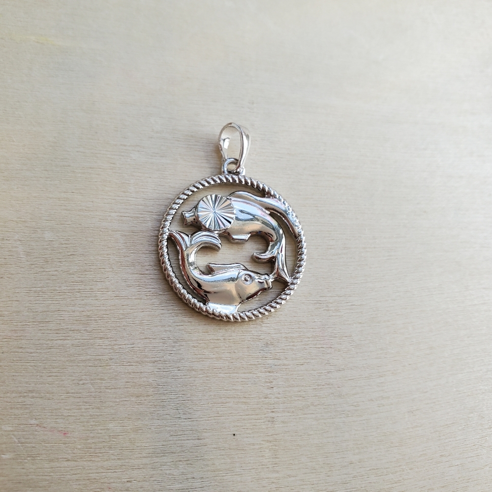 Pisces Charm Pendant
